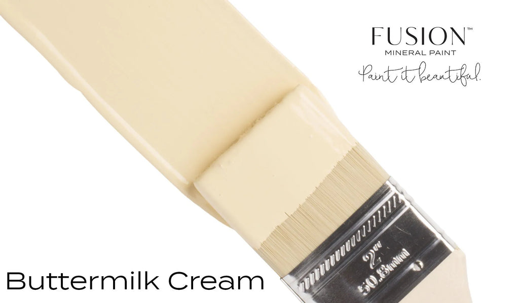 Fusion Mineral Paint - Buttermilk Cream-BluebirdMercantile