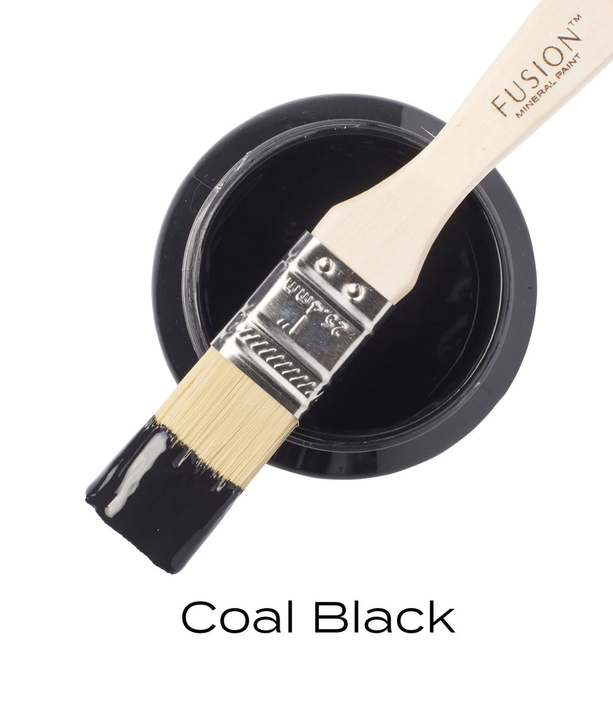 Fusion Mineral Paint - Coal Black-BluebirdMercantile