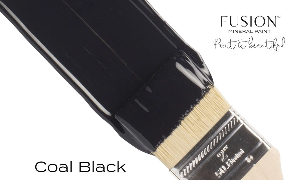 Fusion Mineral Paint - Coal Black-BluebirdMercantile