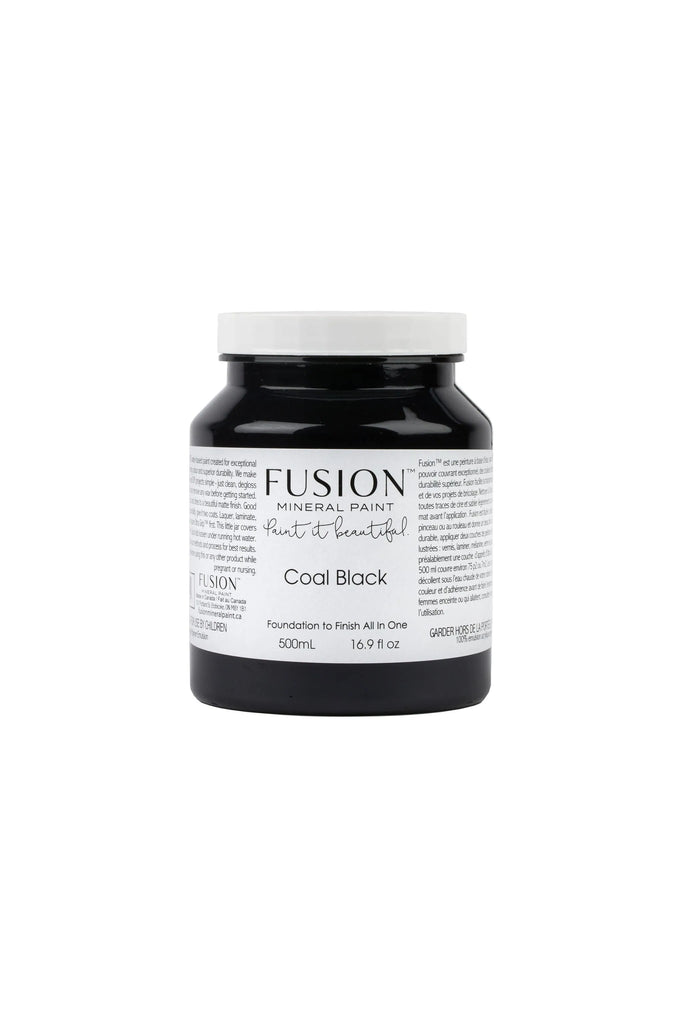 Fusion Mineral Paint - Coal Black-BluebirdMercantile