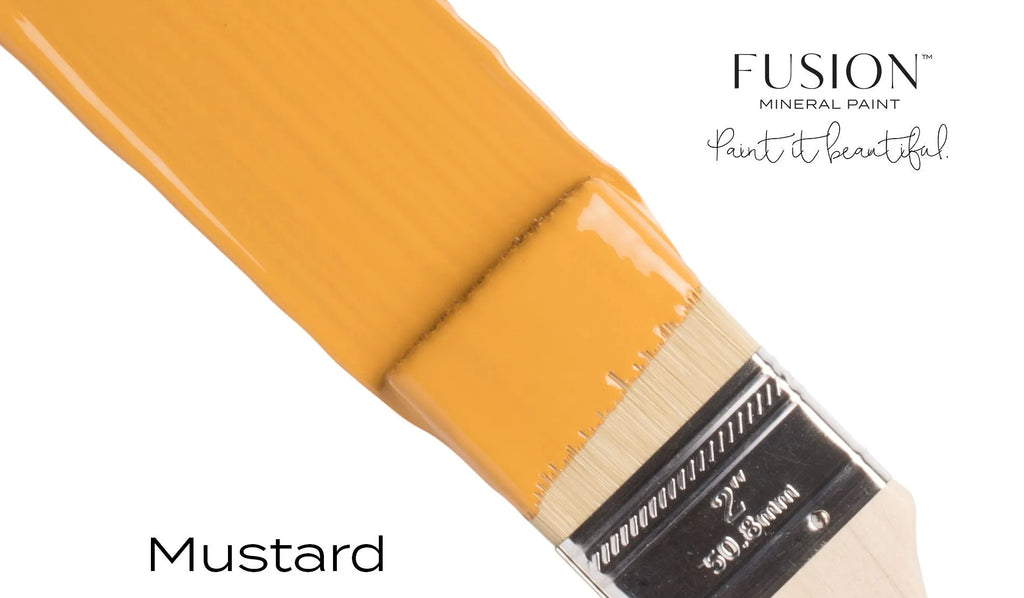 Fusion Mineral Paint - Mustard-BluebirdMercantile