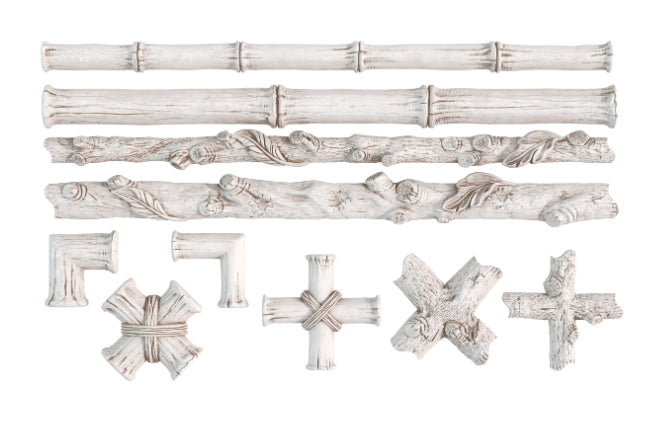 Iron Orchid Design FAUX BOIS 6×10 DECOR MOULD™-BluebirdMercantile