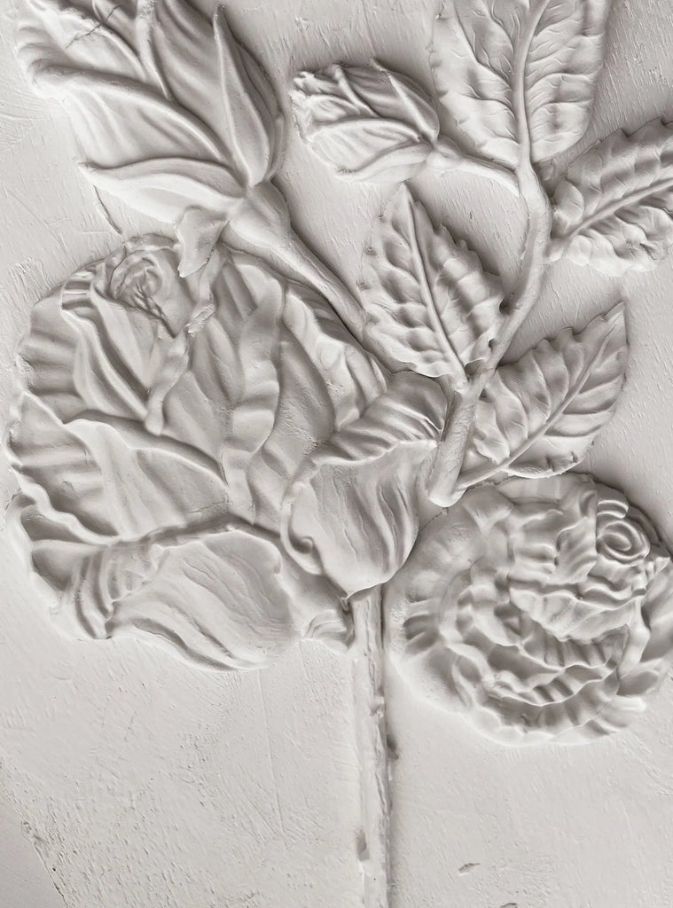 Iron Orchid Design ROSES 6×10 DECOR MOULDS™-BluebirdMercantile