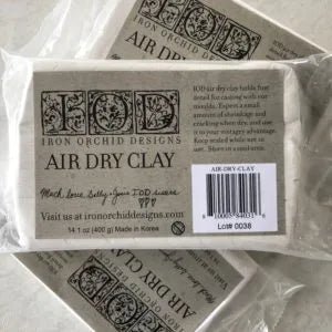 Iron Orchid Designs Air Dry Clay-BluebirdMercantile