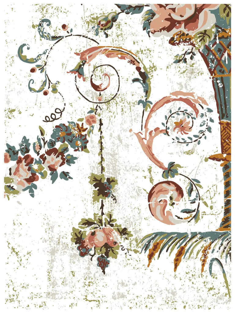 Iron Orchid Designs Chateau IOD Paint Inlay 12x16 Pad™ 8 sheets-BluebirdMercantile