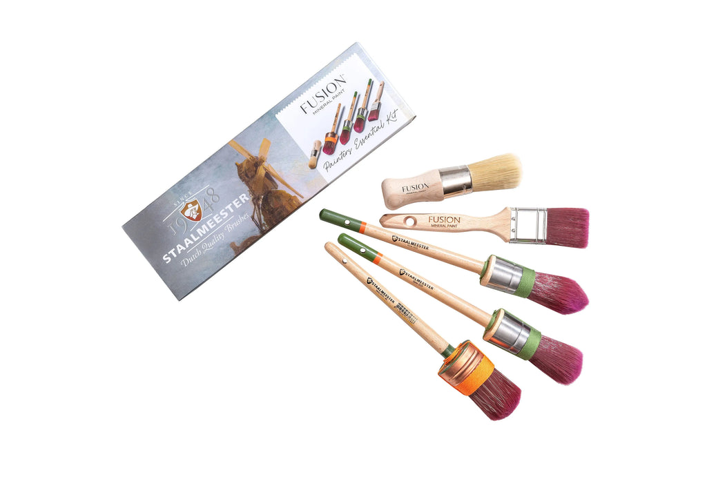 Staalmeester Painters Essentials Kit brush set with 5 brushes Save $25 off retail-BluebirdMercantile