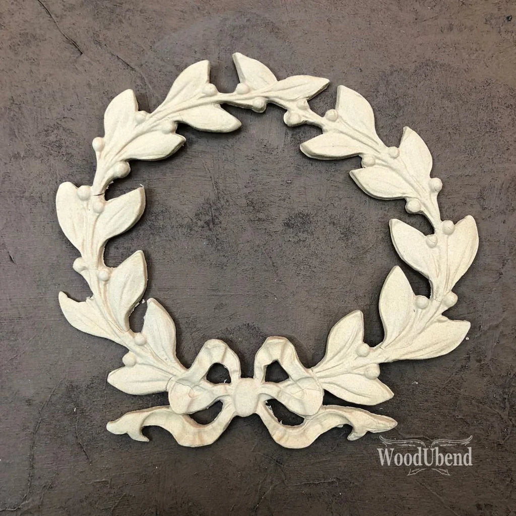 Wood U Bend WB1457 Round Wreath with berries 1 pc. - wood u bend